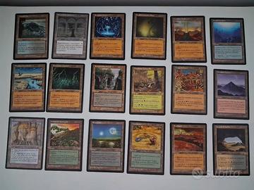 Carte MTG | Edizioni 96-00 | Set terre speciali