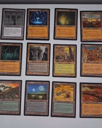 Carte MTG | Edizioni 96-00 | Set terre speciali