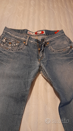 Jeans di marca puro cotone