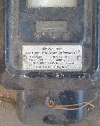 contatore anni 50