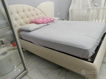 Letto con contenitore 