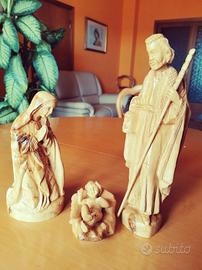 Presepe in legno comprato in Terra Santa