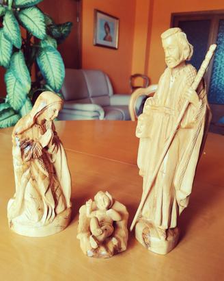 Presepe in legno comprato in Terra Santa