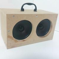 cassa bluetooth 100w fatto da me 