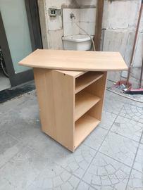 carrello porta tv hifi pc con ruote