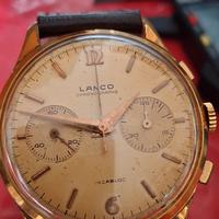 orologio cronografo Lanco Cassa grande Oversize a 