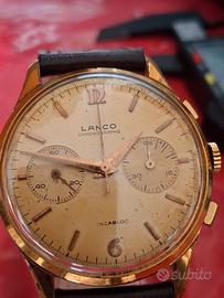 orologio cronografo Lanco Cassa grande Oversize a 