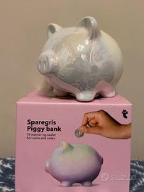 Salvadanaio maialino perlato