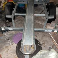 Carrello porta moto omologato con coc
