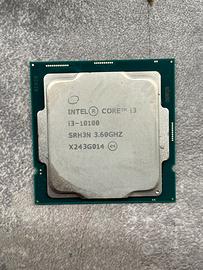 Cpu intel i3 10100