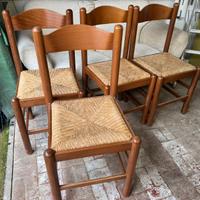 4 sedie legnio