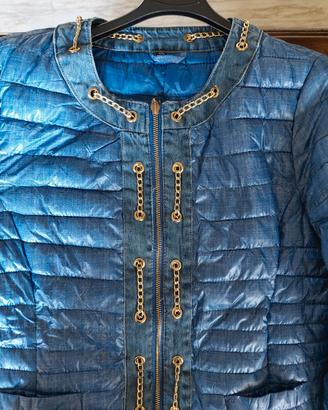 piumino 100 grammi color jeans