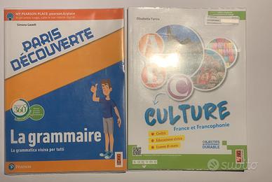 Set Libri Francese Paris Découverte La Grammaire