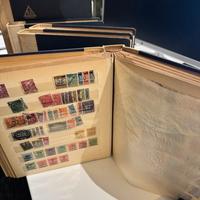 Collezione 5 Album Francobolli (oltre 2500 pezzi)