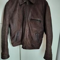 Giubbotto uomo in pelle nabuk