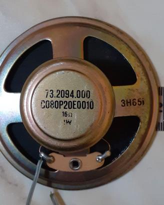 Altoparlante schermato 16 ohm 1 W