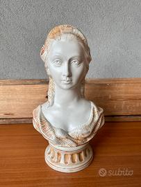 Scultura Busto femminile vintage ceramica Cucchi