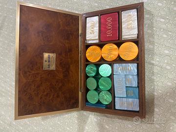 Set fiches da gioco originale Dal Negro