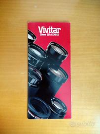 Vivitar 35mm SLR Lenses obiettivi vintage