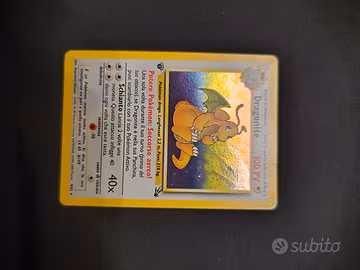 dragonite prima serie 