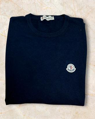 Maglione Girocollo Blu Scuro