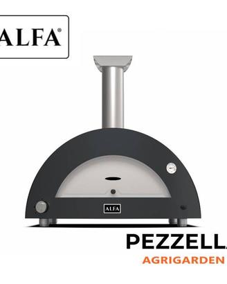 FORNO ALFA LINEA MODERNO 3 PIZZE – GAS – GRIGIO