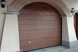 Porta per garage sezionale