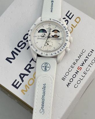 Omega X Swatch  Moonshine Gold