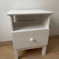 Comodino Tarva Ikea Bianco