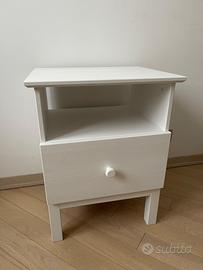 Comodino Tarva Ikea Bianco