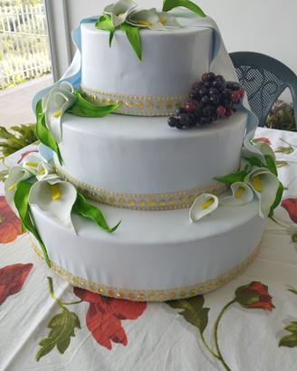 Torta scenografica/finta