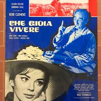 Che Gioia Vivere 1961 Poster Originale Lass
