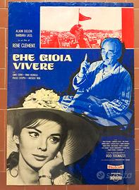 Che Gioia Vivere 1961 Poster Originale Lass