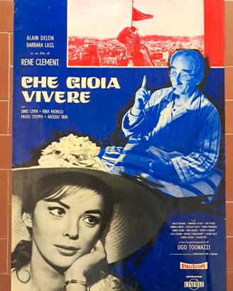 Che Gioia Vivere 1961 Poster Originale Lass