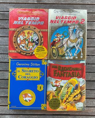 4 libri Geronimo Stilton