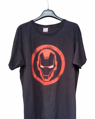 t-shirt Marvel iron Man originale taglia M nera