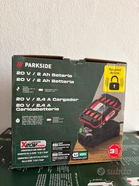 Batteria e caricabatterie 2ah parkside