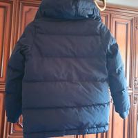 Giubbotto bimbo piumino blu 7/8 anni.