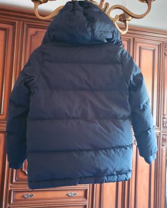 Giubbotto bimbo piumino blu 7/8 anni.