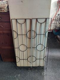 Coppia di inferriate