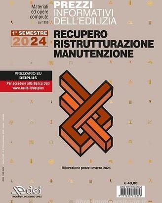 Prezzario DEI - RISTRUTTURAZIONI E IMPIANTI
