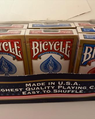 Carte lotto intero Bicycle chiuse