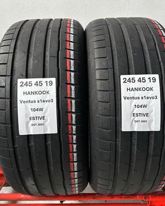 2 gomme 245 45 19 HANKOOK
