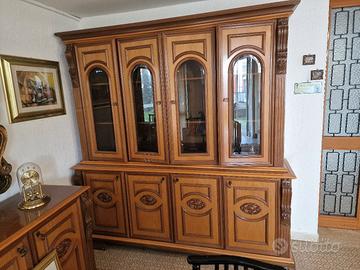 Mobile soggiorno vintage completo tavolo e sedie