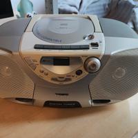 Lettore Musicassette, CD e radio Philips 