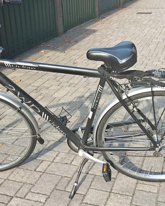 Bicicletta 2WD Urban 28" uomo nera