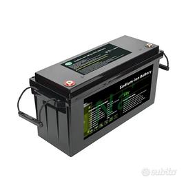 Batteria al Sale H2W 12V 160Ah 1920Wh NFPP SiB