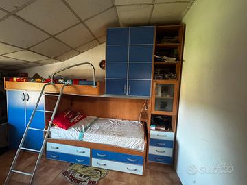 camera con letto a castello