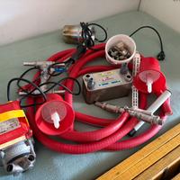 Atrezzatua varia per birra o vino