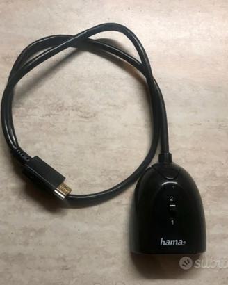 Sdoppiatore HDMI 2 x 1 Hama